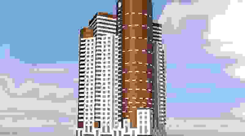 33-этажное жилое здание на 353 квартиры