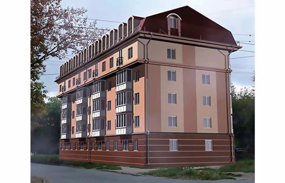 Реконструкция типового 4-этажного жилого дома