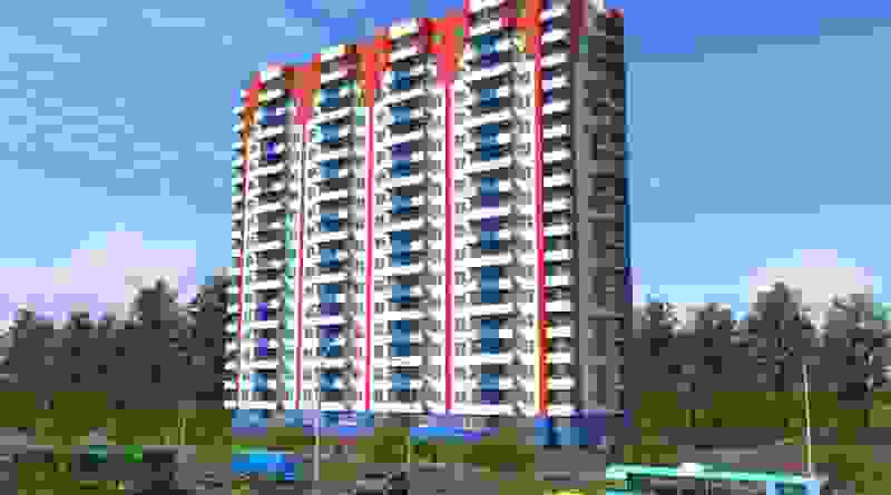 Многоквартирный 18-этажный жилой дом на 238 квартир
